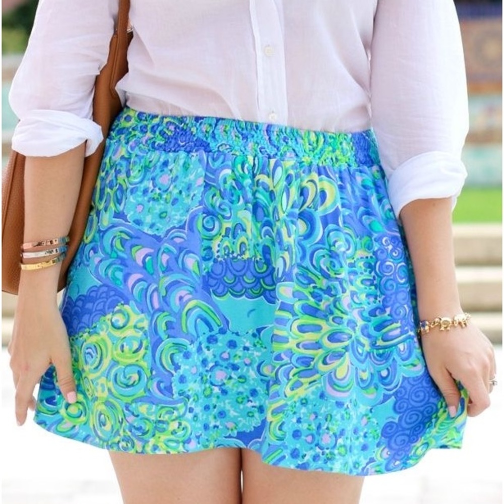 Lilly’s Lagoon Lilly Pulitzer Size XL Skirt